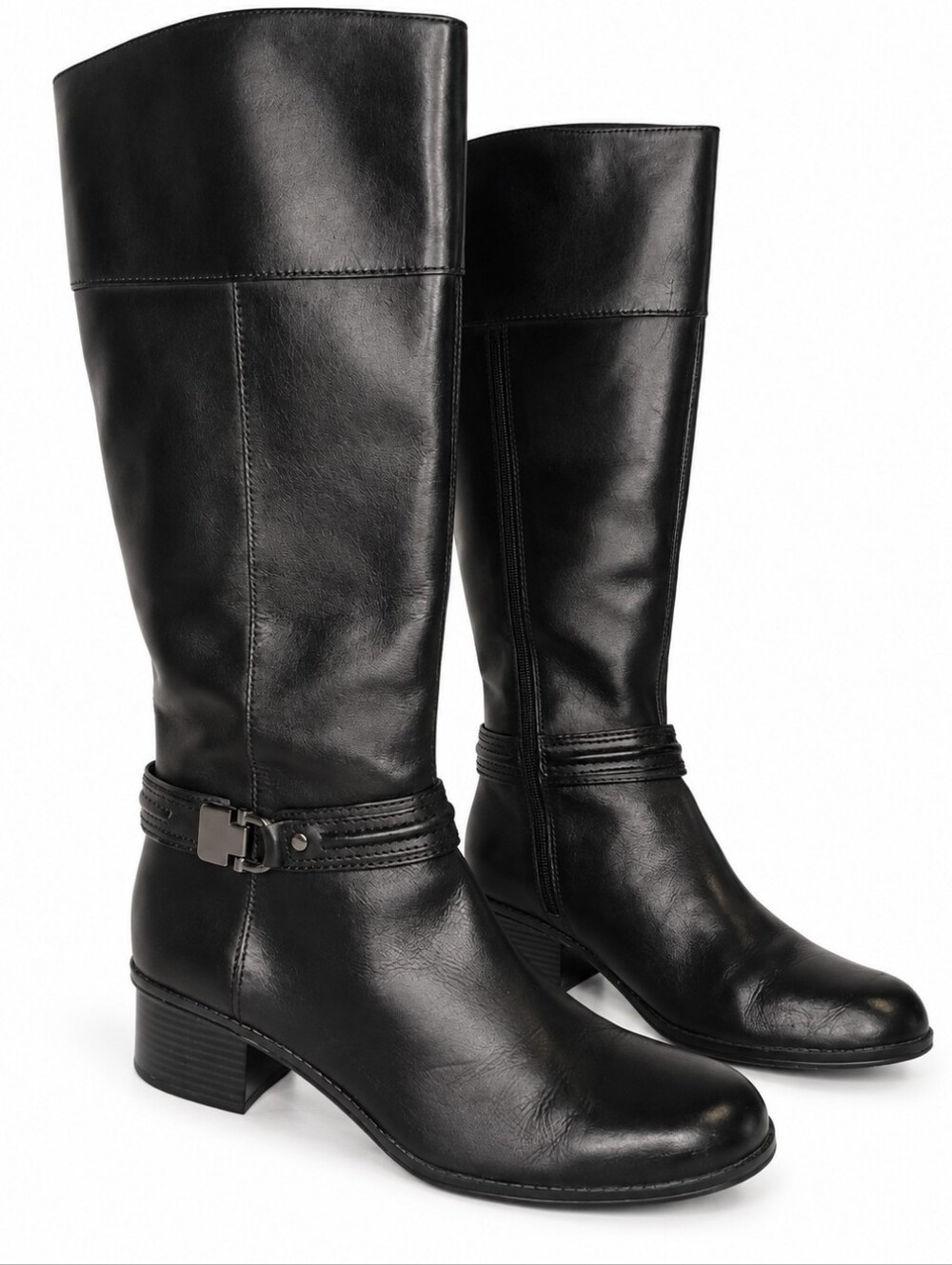 Women's Size 9.5 Leather Upper Riding Boots